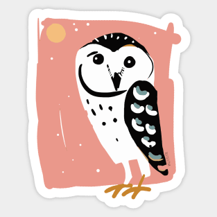 Barn Owl #2 Sticker